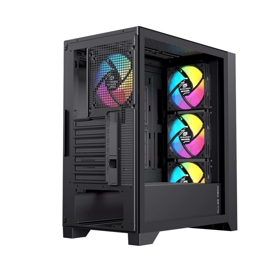 CASE EINAREX PULSE P600 RGB BLACK / WHITE