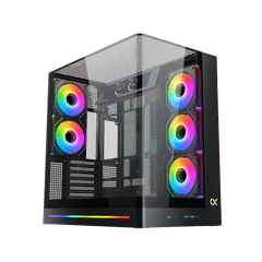 Thùng máy Xigmatek Pano II ATX LCD (Không Kèm Fan) - Đen ( BFT , ATX )