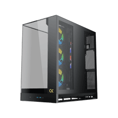 Thùng máy Xigmatek Pano II ATX LCD (Không Kèm Fan) - Đen ( BFT , ATX )