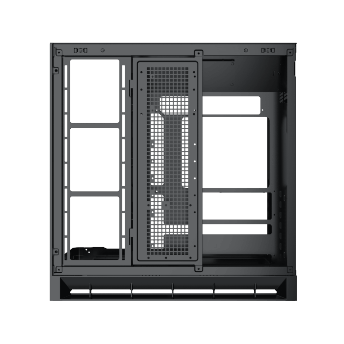 Thùng máy Xigmatek Pano II ATX LCD (Không Kèm Fan) - Đen ( BFT , ATX )