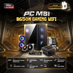 BỘ PC GAMING MSI B650M | RYZEN 5 7500F | 16GB 5200MHZ | RTX 5060 8GB