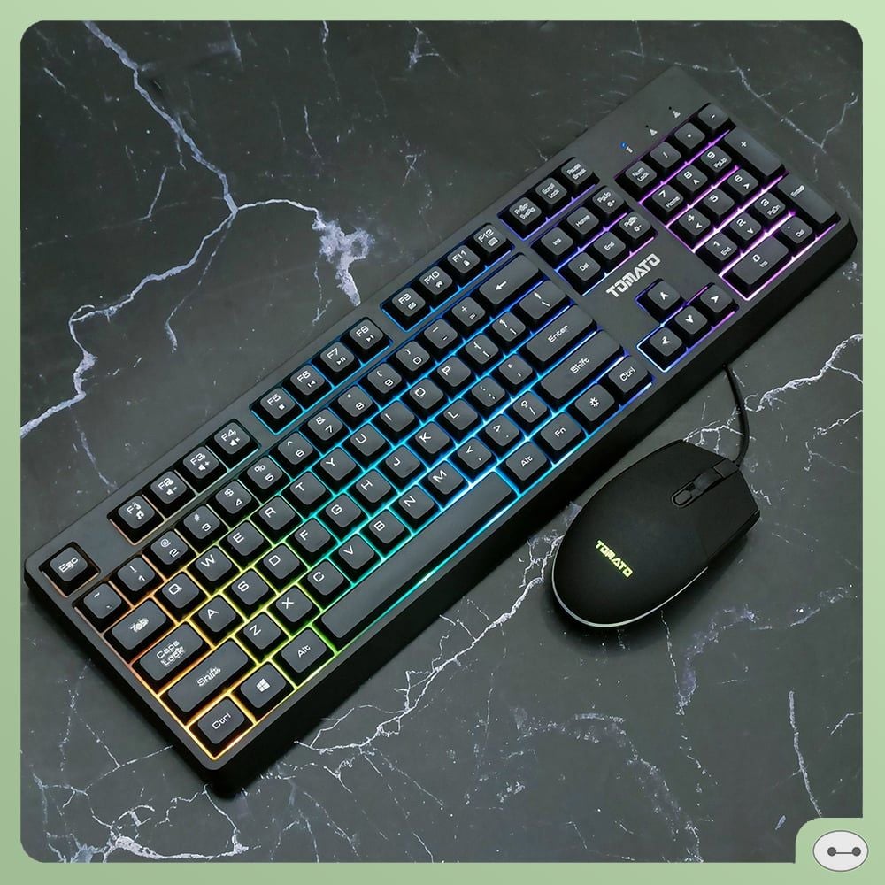Combo Bàn phím và Chuột Tomato S100 RGB