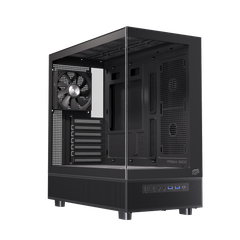 CASE  EINAREX S500 CORE BLACK / WHITE ( ATX , Rad 360mm )