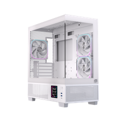 CASE EINAREX SM501D RGB  BLACK / WHITE - Sẵn 3 FAN
