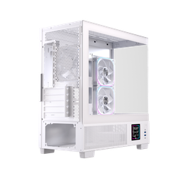 CASE EINAREX SM501D RGB  BLACK / WHITE - Sẵn 3 FAN
