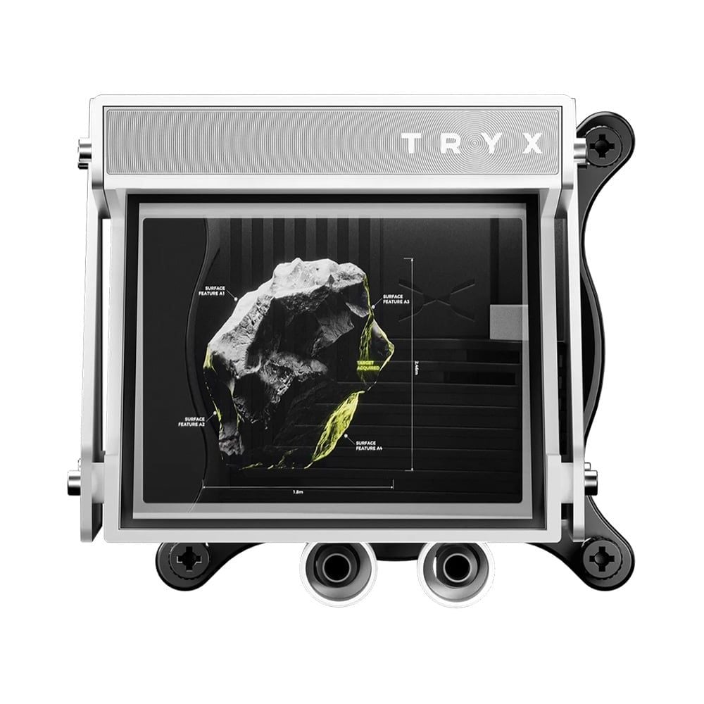 Tản nhiệt nước AIO TRYX HOLO ARGB 360 White ( Tản BH 72T , màn hình 24T ) Chính hãng VN
