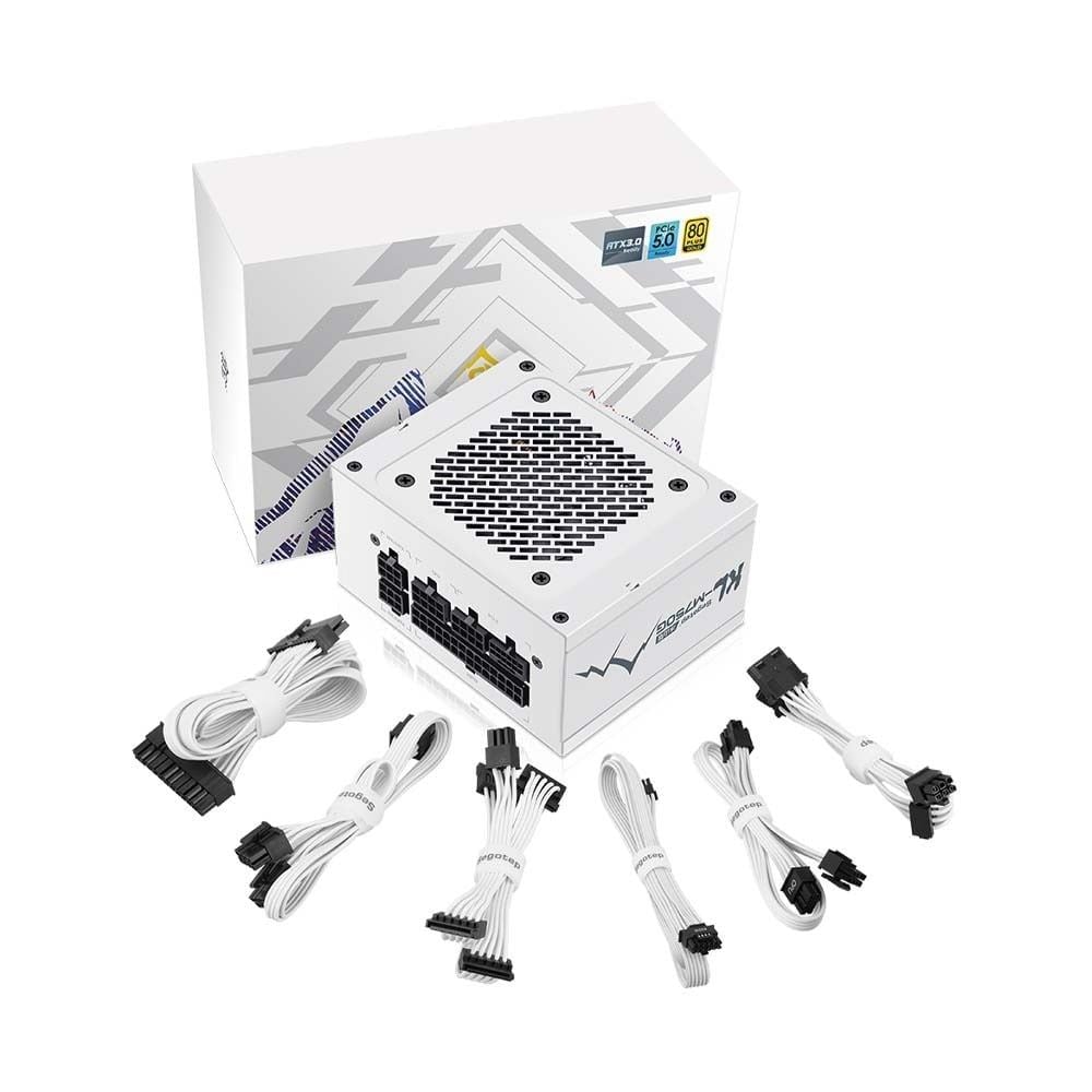 Nguồn Segotep KL-M750G 750W White SFX 80 Plus Gold PCIe 5.0 ATX 3.0