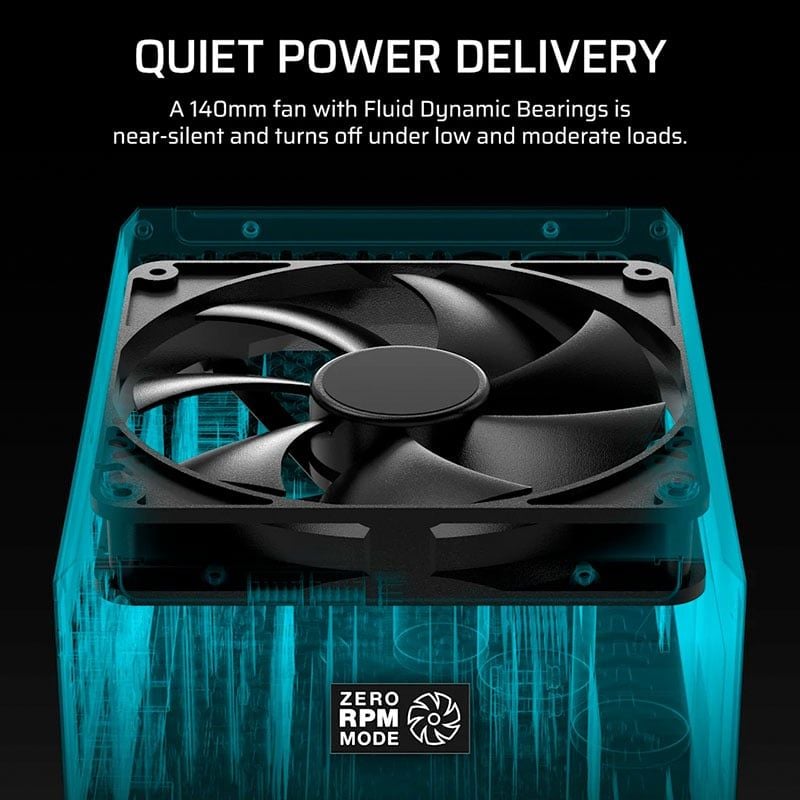 Nguồn máy tính Corsair HX1000i SHIFT 1000W 80 Plus Platinum - ATX 3.1 & PCIe 5.1 CP-9020265-NA