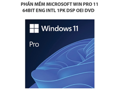 Phần Mềm Microsoft Windows 11 Pro 64bit Eng Intl 1PK DSP OEi DVD