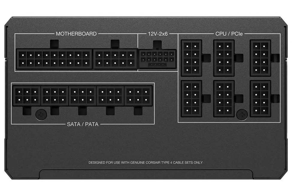 Nguồn Corsair RM1000X | ATX 3.1 & PCIe 5.1 80 Plus Gold