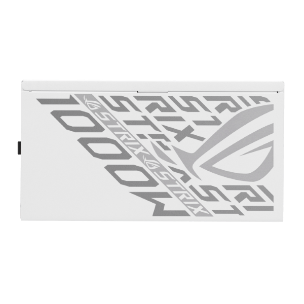Nguồn máy tính ASUS ROG STRIX GAMING 1000P WHITE (1000W, ATX 3.1, PCIe 5.0, 80 Plus Plantinum, Full Modular, 10 năm bảo hành)