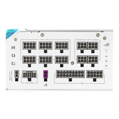 Nguồn máy tính Asus ROG THOR 1200W Platinum III White Edition  ATX 3.1 PCIE 5.1