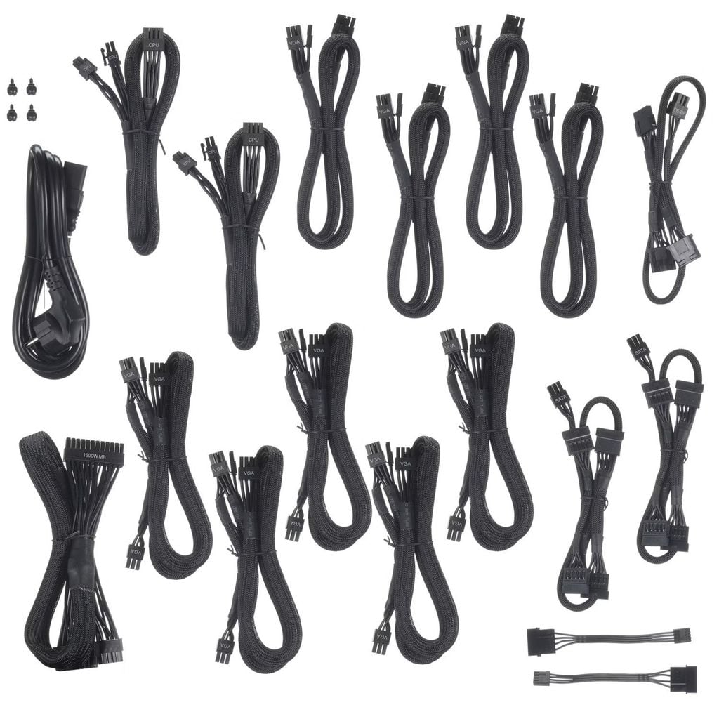 Bộ nguồn vi tính Leadex Titanium 1600W ATX 3.1 Black 80 Plus Titanium SF-1600F14HT Super Flower