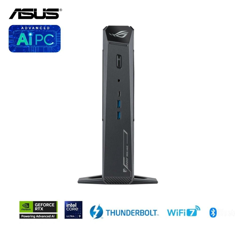PC Mini ASUS ROG NUC RNUC15JNK9X38AA3 ( Ultra 9 275HX | 32GB | 2TB | RTX 5070Ti| Win 11)