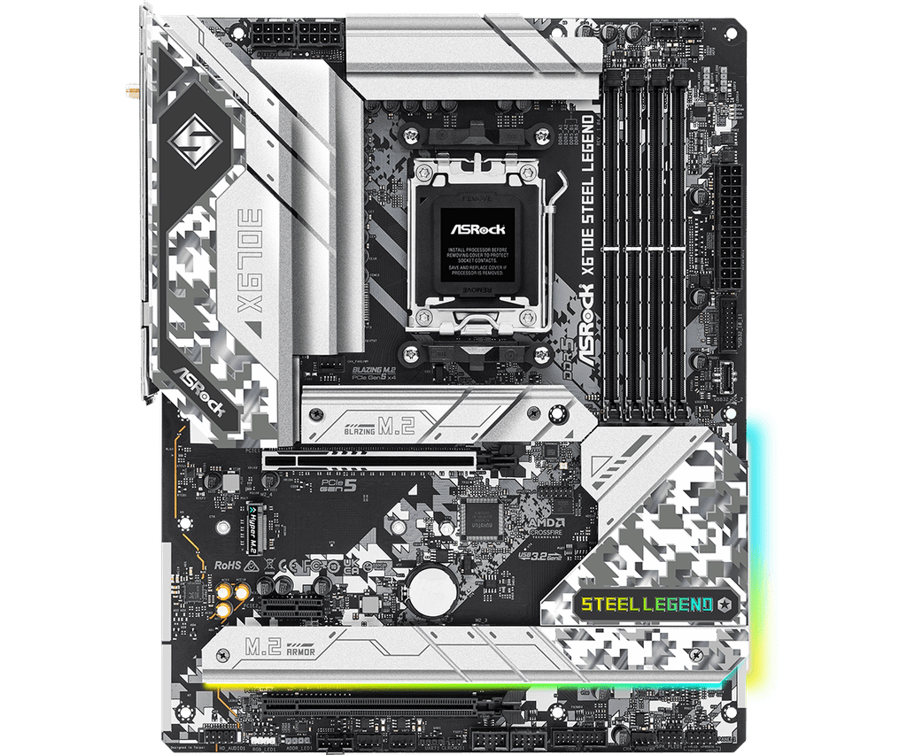Mainboard Asrock X670E Steel Legend DDR5 Wifi Bluetooth (Socket AM5)
