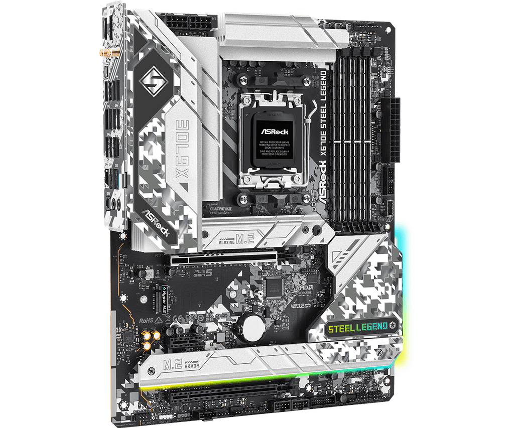 Mainboard Asrock X670E Steel Legend DDR5 Wifi Bluetooth (Socket AM5)