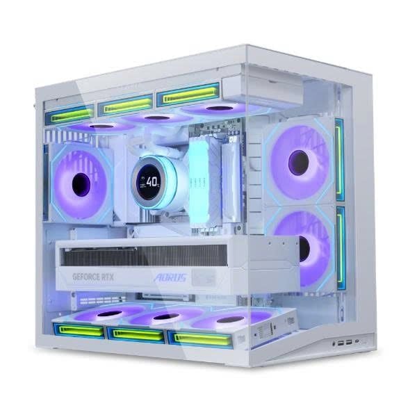 CASE LIANLI O11 DYNAMIC MINI V2  ( BLACK / WHITE)