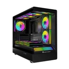 Vỏ case Leopard MS-01 RGB | M-ATX  Black
