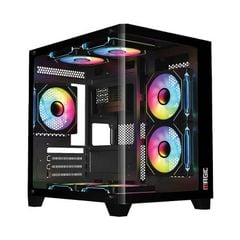 CASE MAGIC GM-02 CURVED (M-ATX)  Black