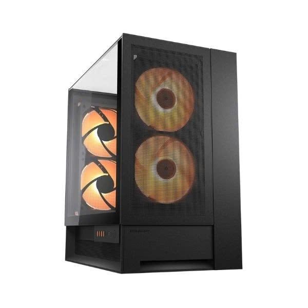 Vỏ case  Cougar OmnyX Mid Tower ATX Computer Case - Sẵn 4 fan 140cm