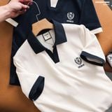  Áo polo nam HEBOZ Royal Crest 2M - 00003098 