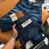  Quần jean nam Heboz dáng slim trơn D32 - 00003253 