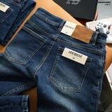  Quần jean nam Heboz dáng slim trơn D32 - 00003253 