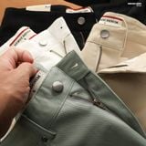  Quần short Heboz kaki jean classic 4M - 00003264 