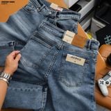  Quần jean Heboz dáng slim trơn D41 - 00003267 