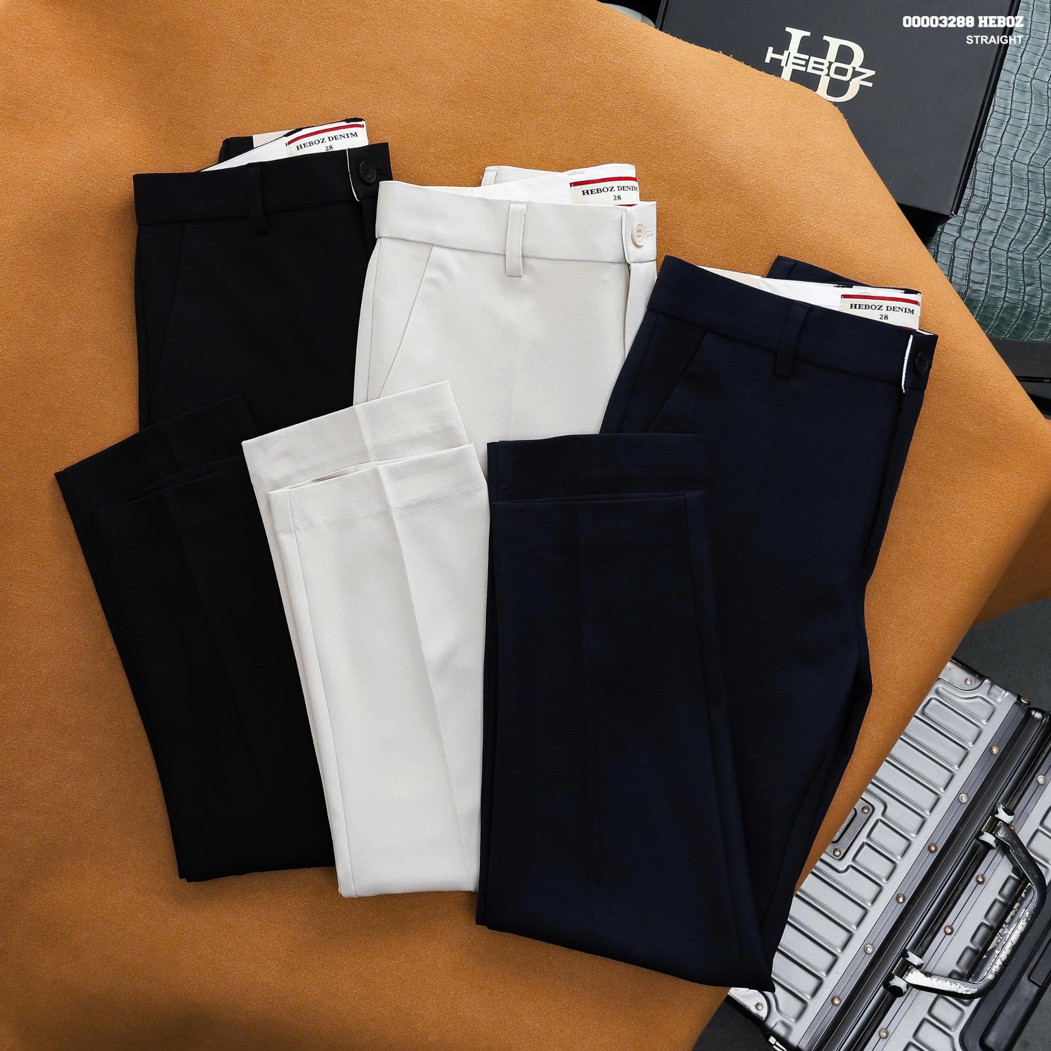  Quần tây Heboz tailor straight 3M-00003288 