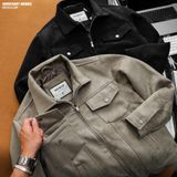  Áo khoác Heboz suede regular 3M - 00003297 