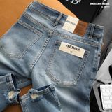  Quần jean Heboz slim ripped D040 - 00003305 