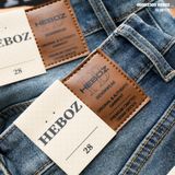  Quần jean Heboz slim ripped D040 - 00003305 