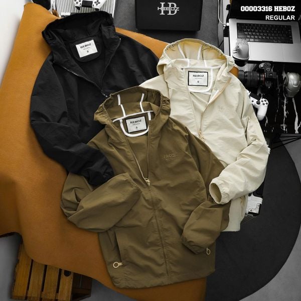  Áo khoác Heboz Lightweight Windbreaker 3M - 00003316 