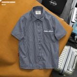  Áo sơ mi Heboz boxy striped 2M - 00003318 