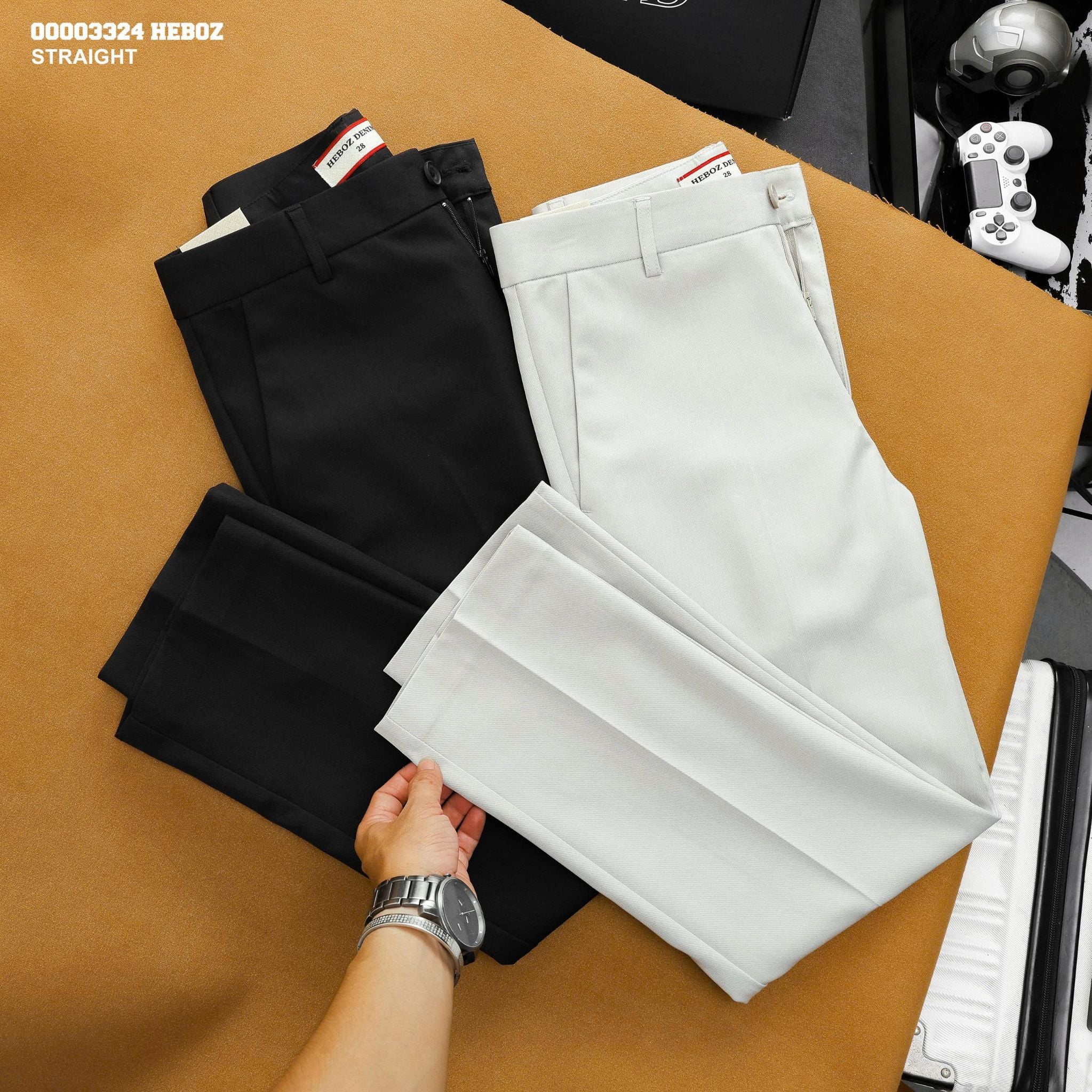 Quần tây Heboz basic straight 01 2M - 00003324 
