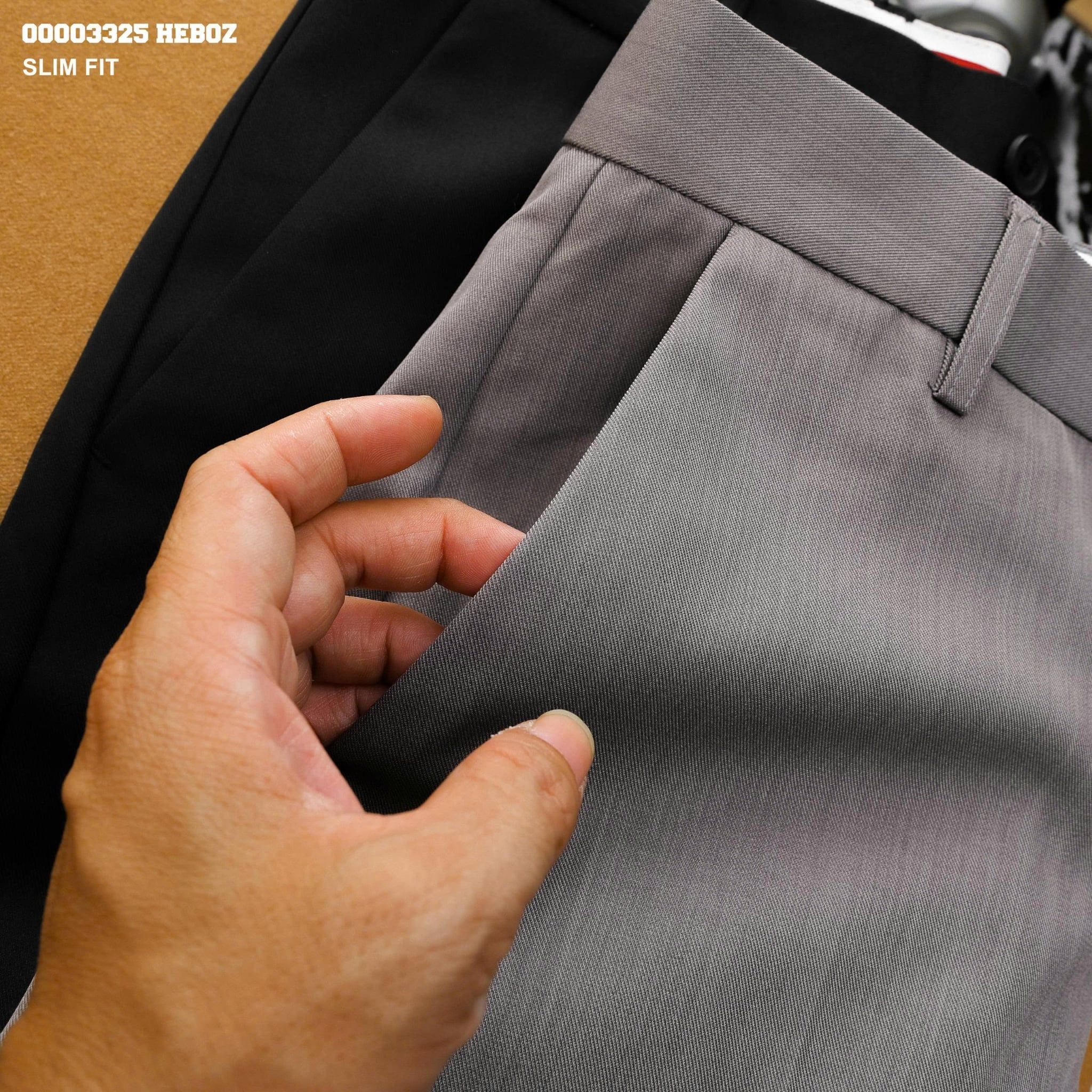  Quần tây Heboz basic slim 02 2M - 00003325 