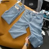  Quần jean Heboz slim trơn D205 - 00003329 