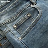  Quần jean Heboz slim trơn D203 - 00003327 
