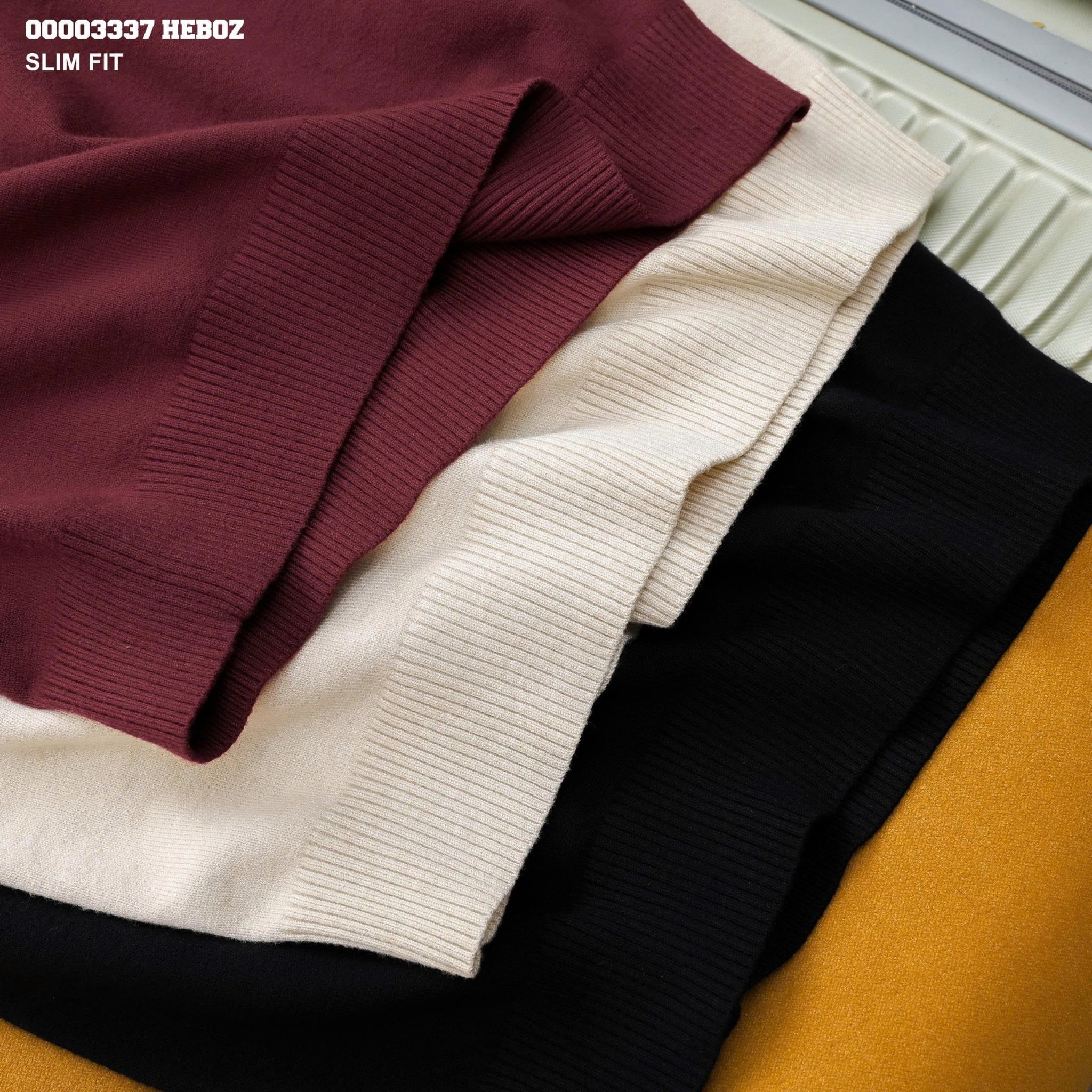  Áo len Heboz henley 3M - 00003337 