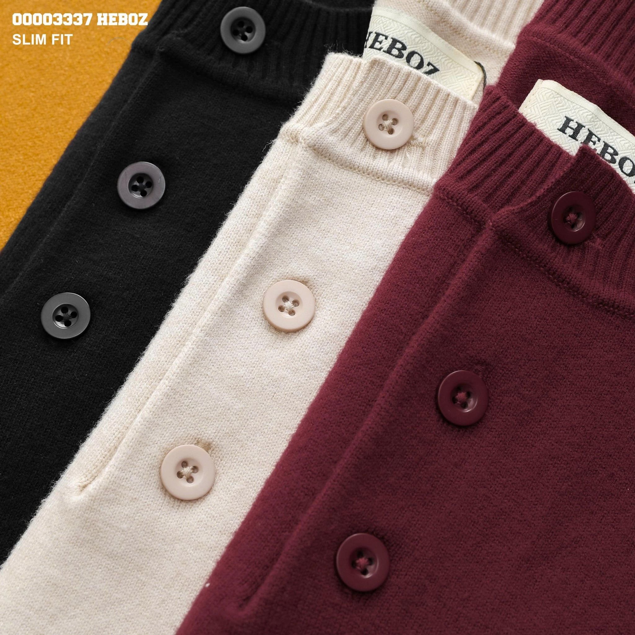  Áo len Heboz henley 3M - 00003337 