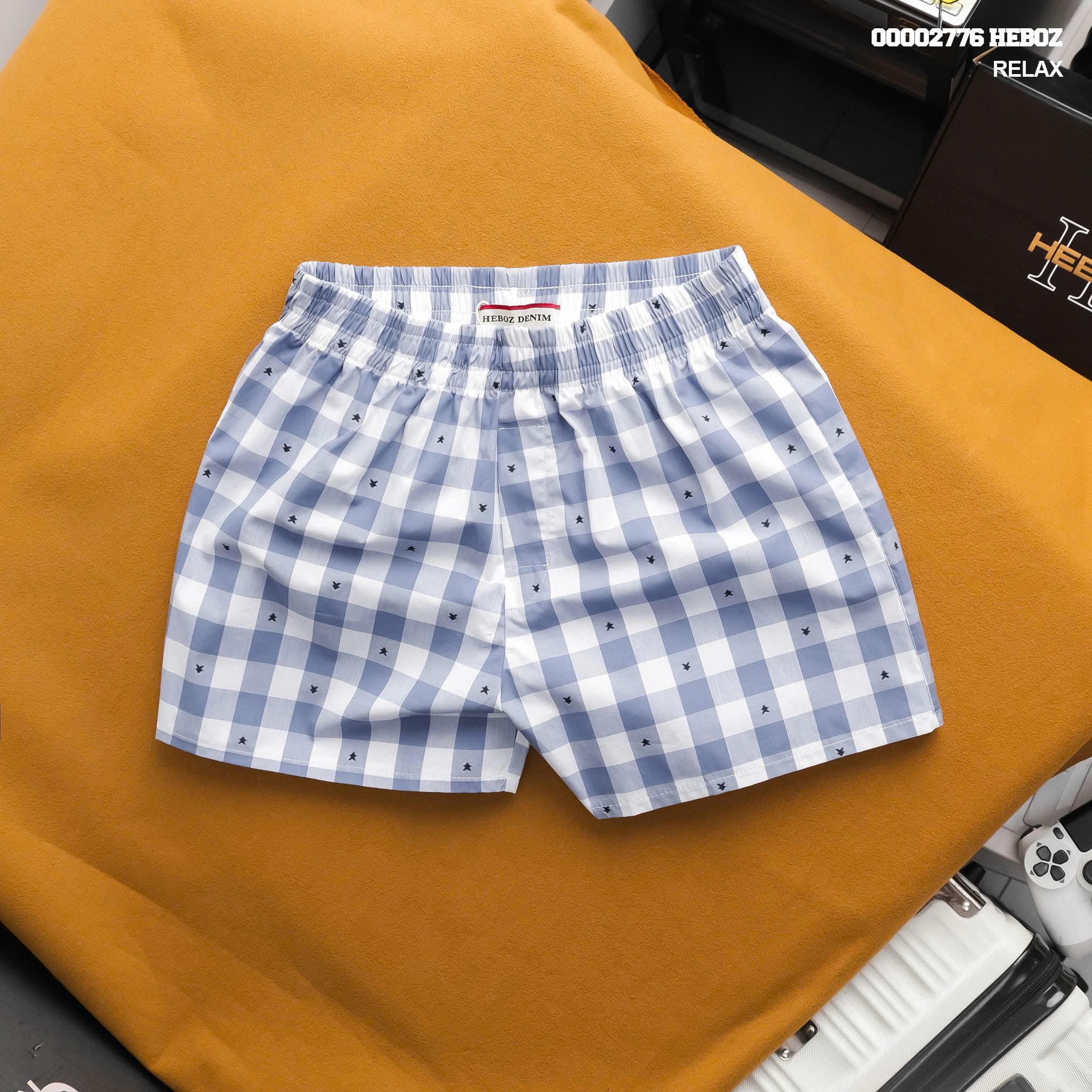  Quần ngủ nam Heboz cotton 6M - 00002776 