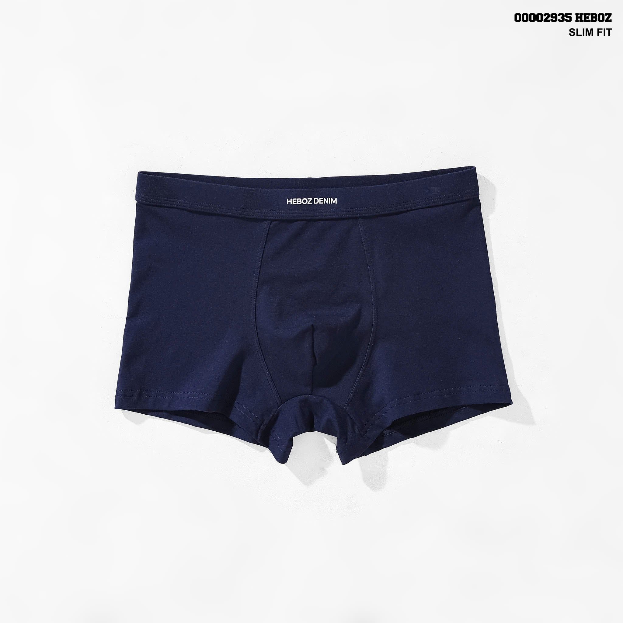  Quần boxer nam Heboz cotton logo 3M - 00002935 