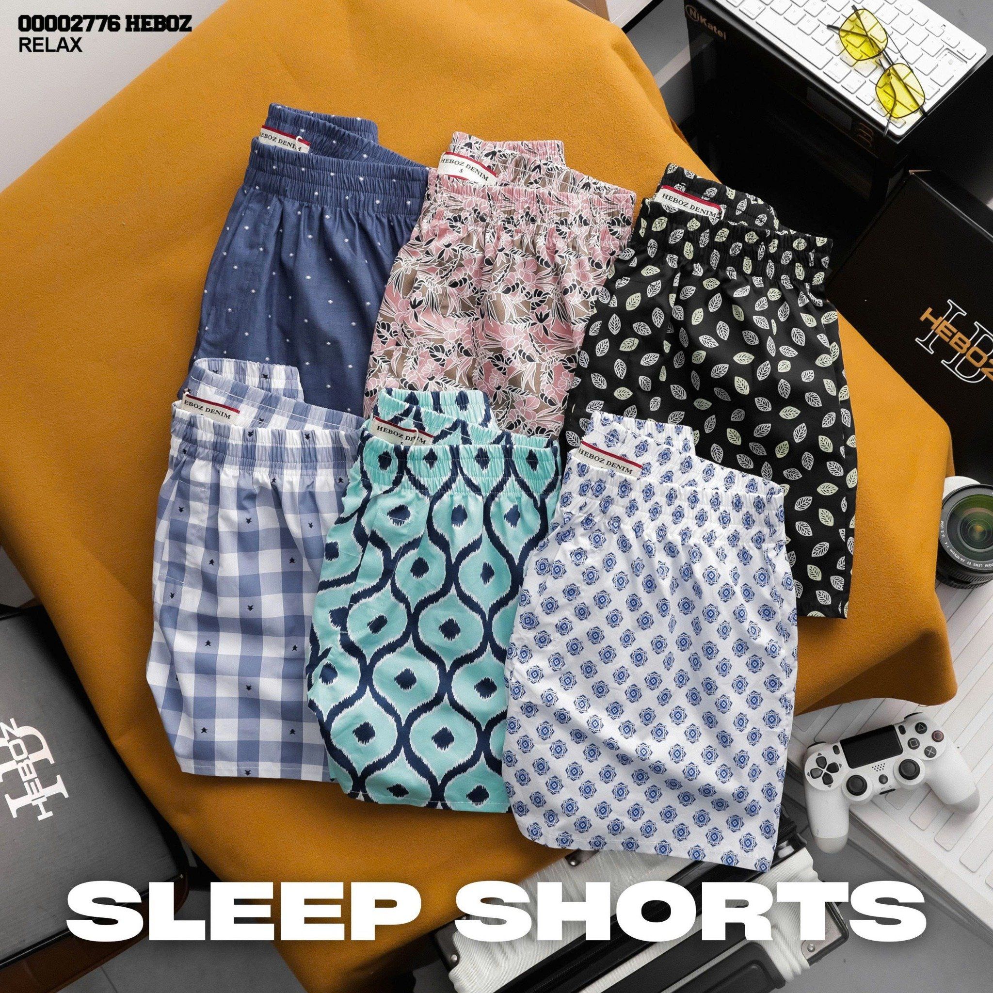  Quần ngủ nam Heboz cotton 6M - 00002776 