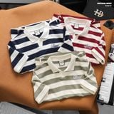  Áo polo nam HEBOZ Signature Stripe 3M - 00003095 