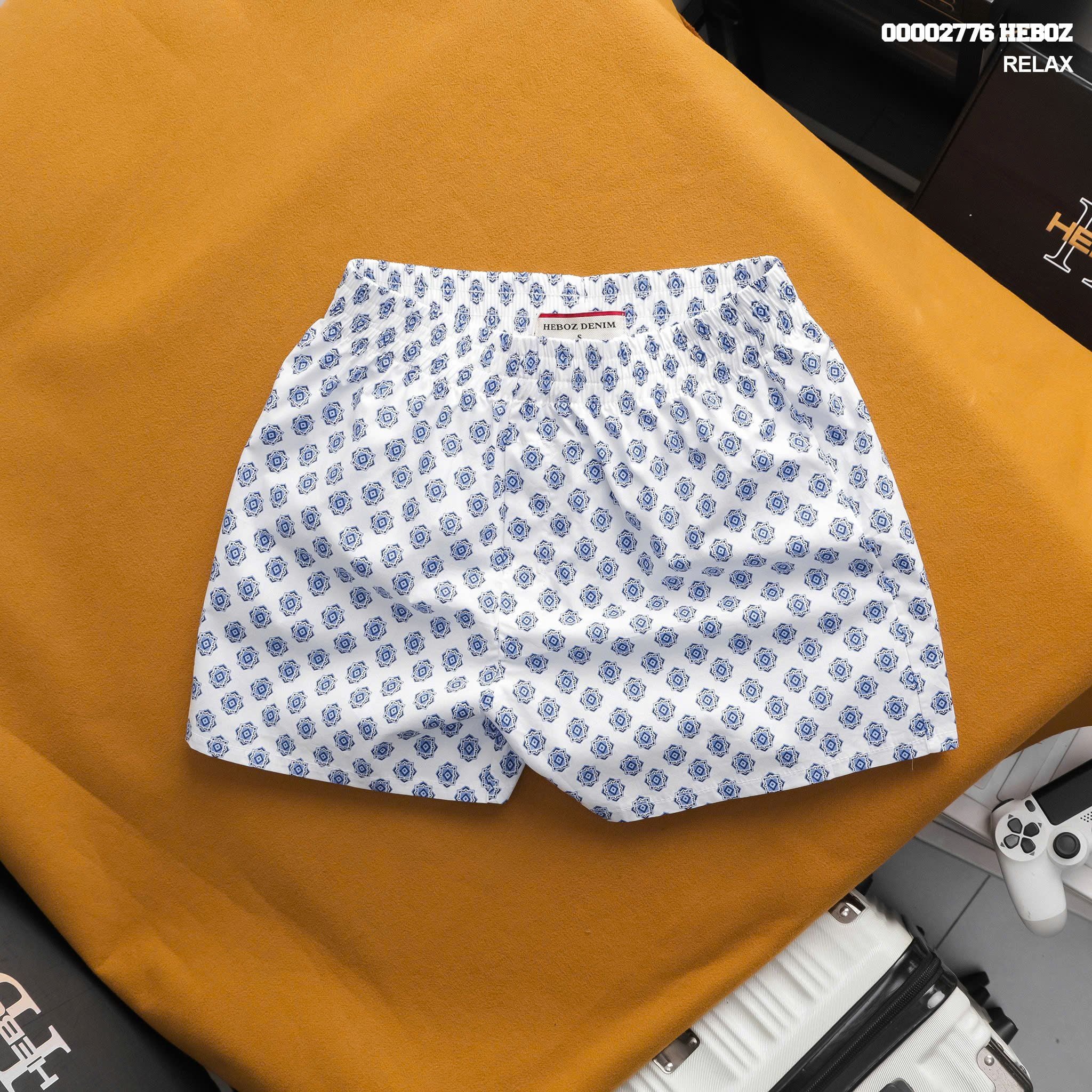  Quần ngủ nam Heboz cotton 6M - 00002776 