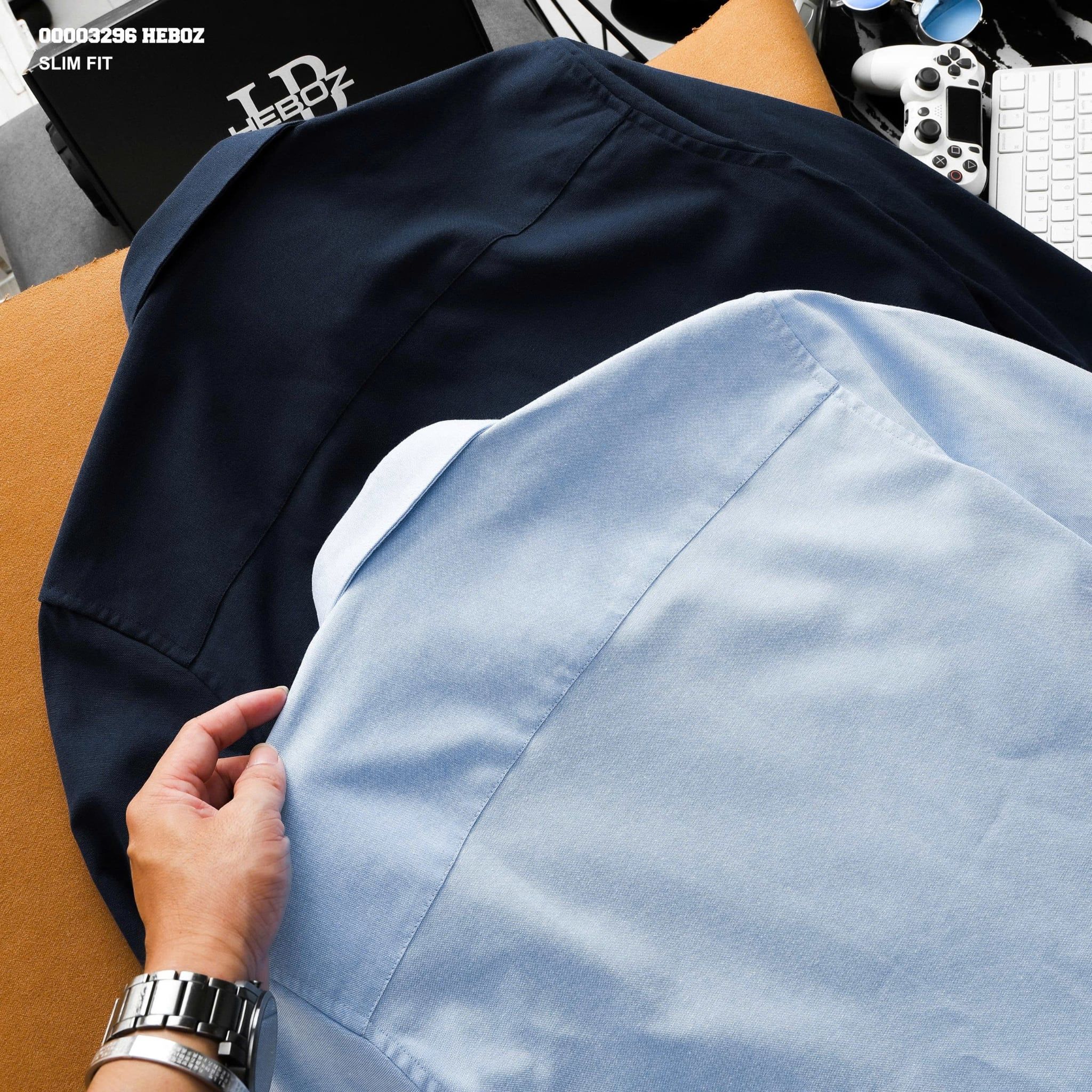  Áo sơ mi Heboz oxford slim fit 4M - 00003296 