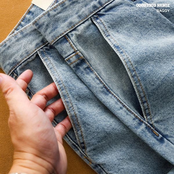  Quần jean Heboz baggy D46 - 00003309 