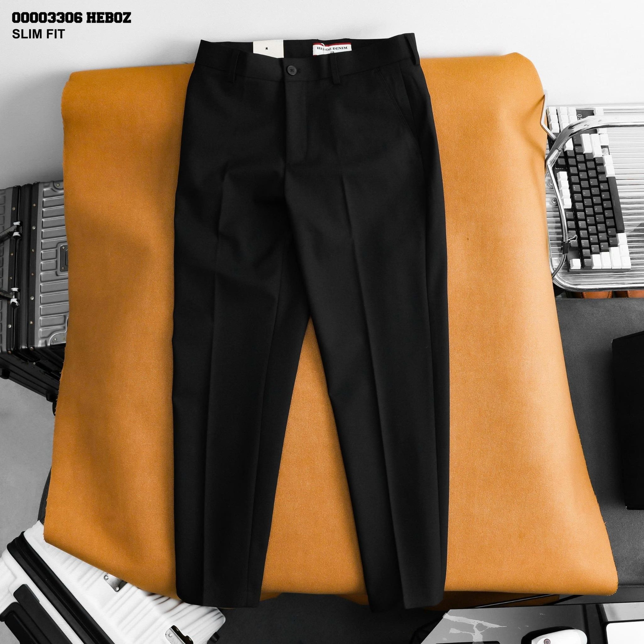  Quần tây Heboz dáng slim 3M - 00003306 