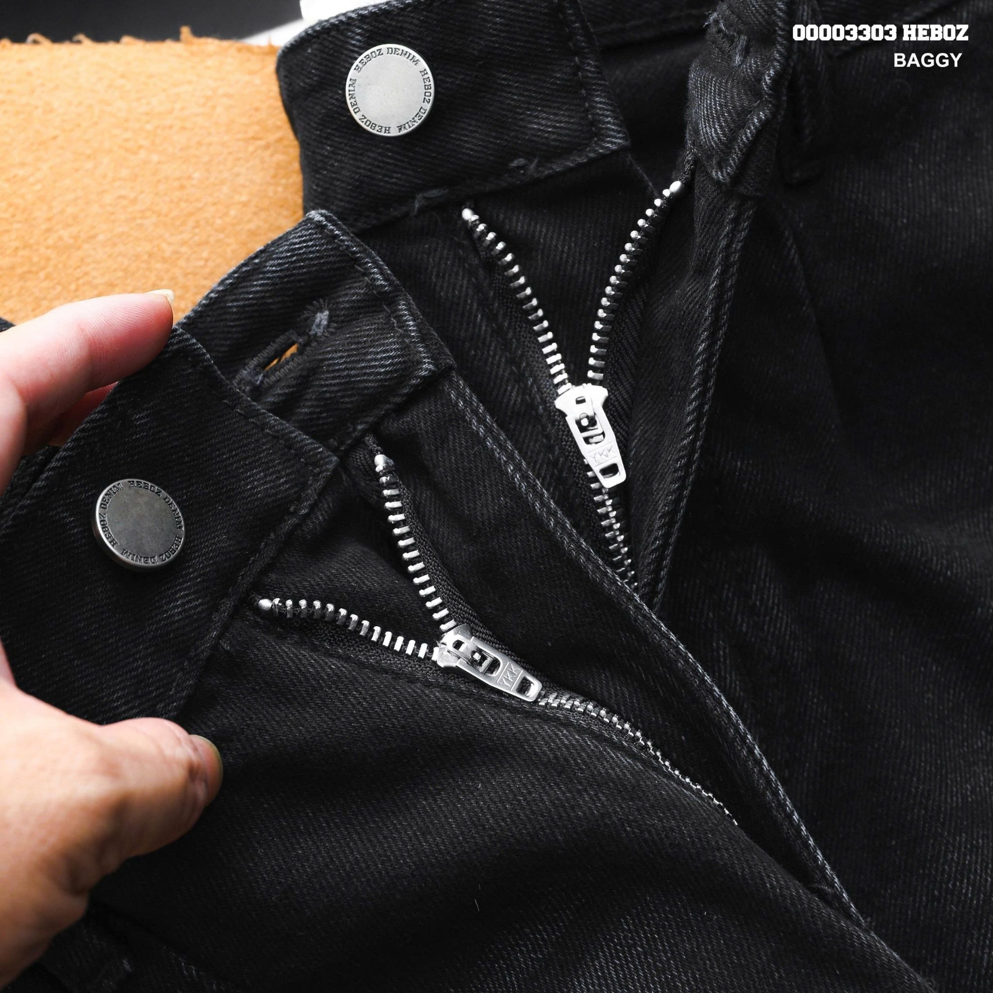  Quần jean Heboz baggy D47- 00003303 